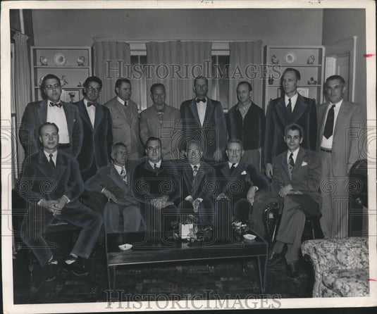 1953, Leaders of the Birmingham, Alabama Firemen's Union - abna30122 - Historic Images