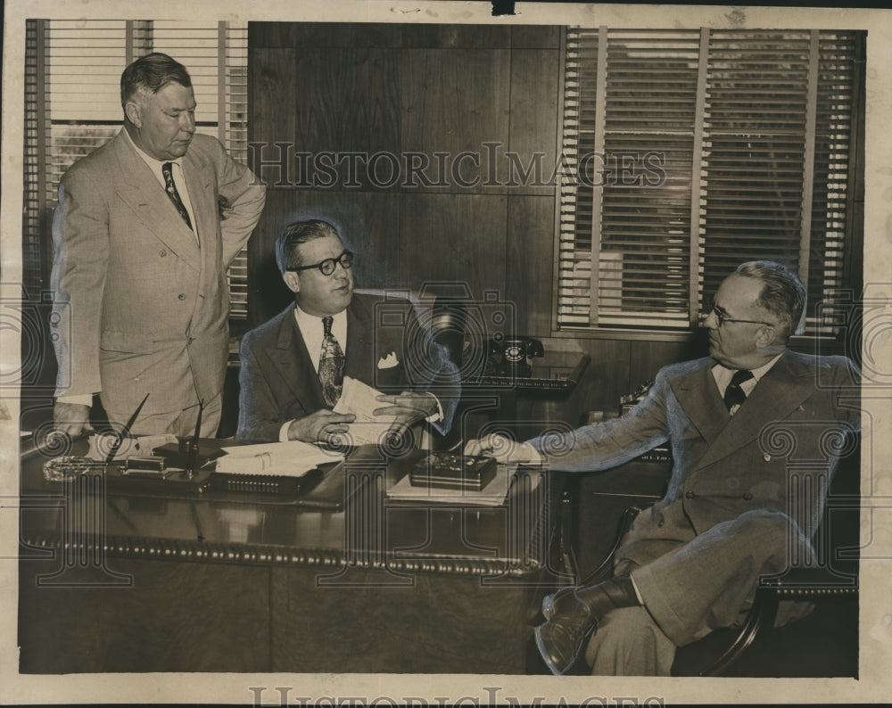 1952, City Commission officials, Birmingham, Alabama - abna30127 - Historic Images