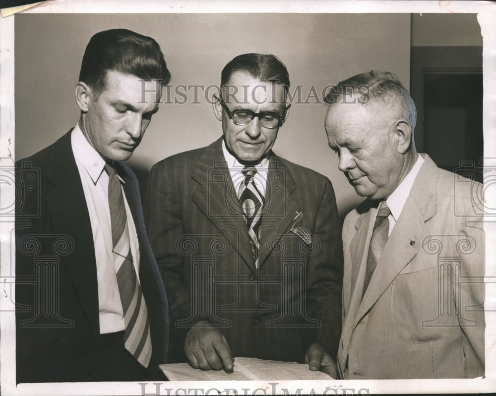 1951 Press Photo Birmingham, Alabama Civilian League Wardens - abna30141-Historic Images