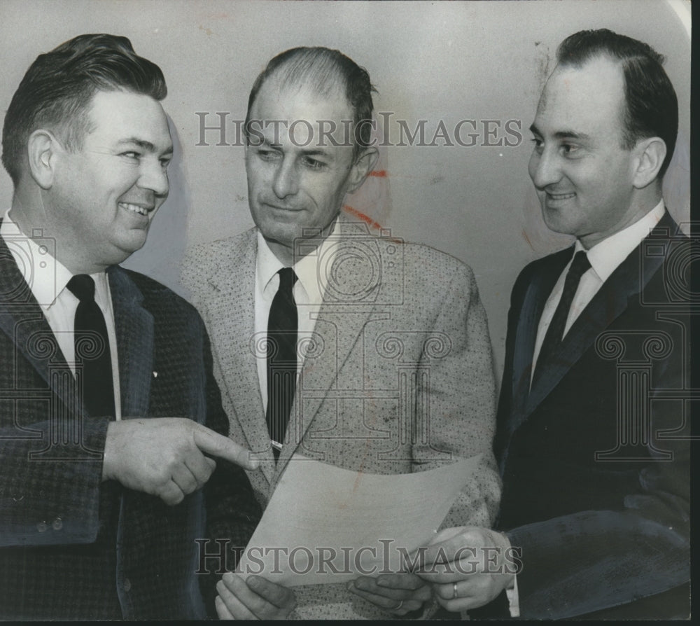 1963 Press Photo Roebuck Merchants Association officers, Alabama - abna30203 - Historic Images