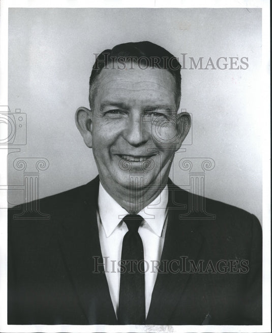 1968 Press Photo Luther Halimon, president of O'Neal Steel - abna30251 - Historic Images