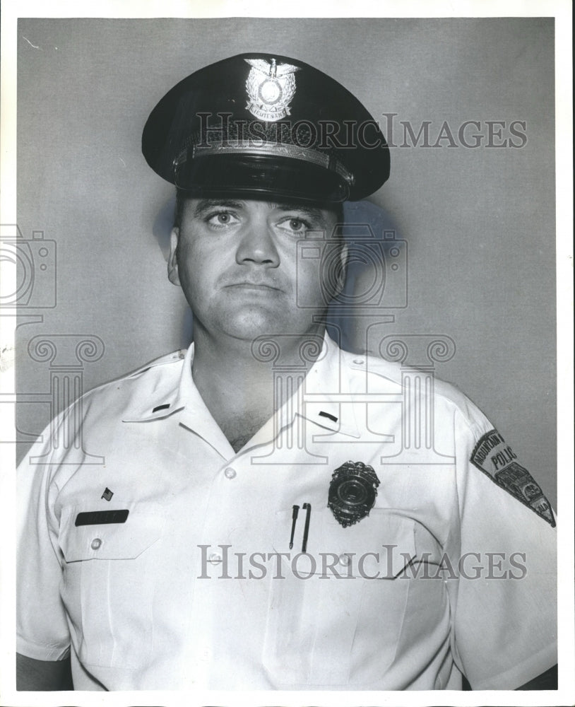 1971 Chief John Haley, Mountain Brook, Alabama Police Department - Historic Images