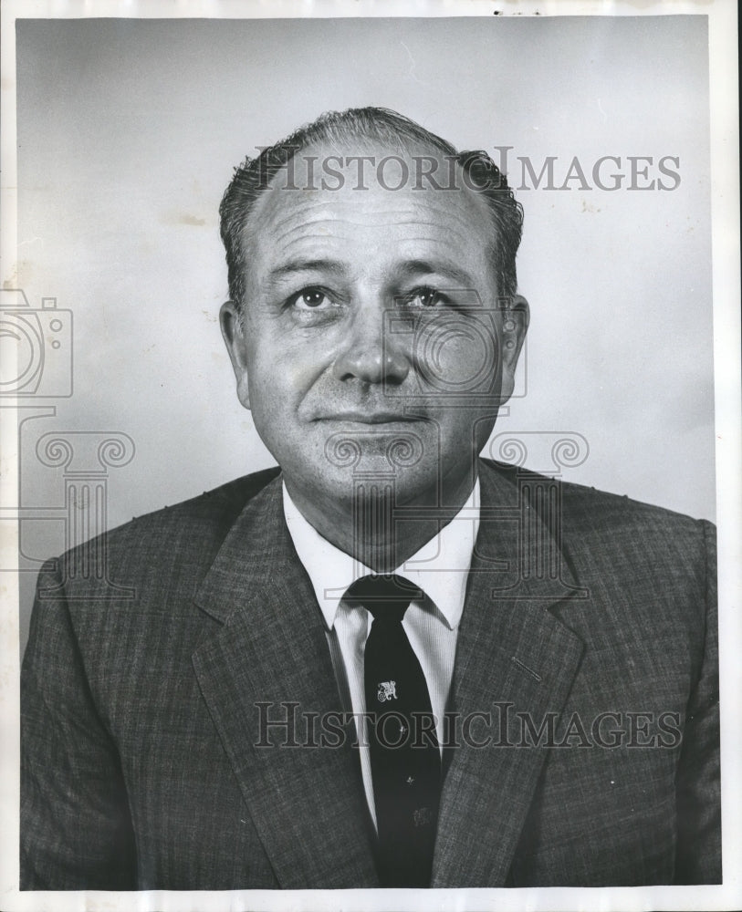 1962 Press Photo Howard Hall, Alabama Trucking Association - abna30283 - Historic Images