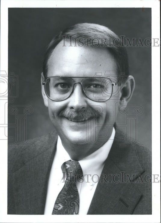 1990, Ed Hall, President, Greater Birmingham Visitors Bureau - Historic Images