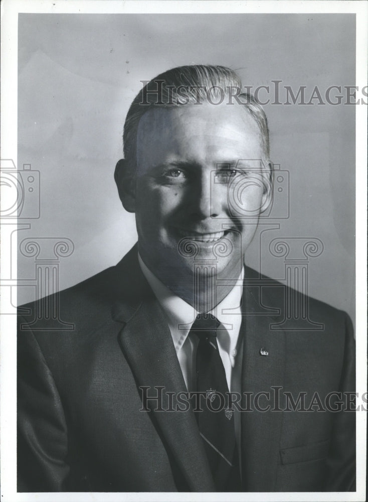 1968 Press Photo Dal Haltiwanger, Councilman Candidate in Homewood, Alabama - Historic Images