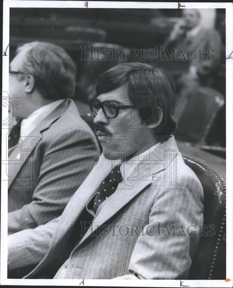 1978 Jon Ham, Press Secretary to Fob James - Historic Images