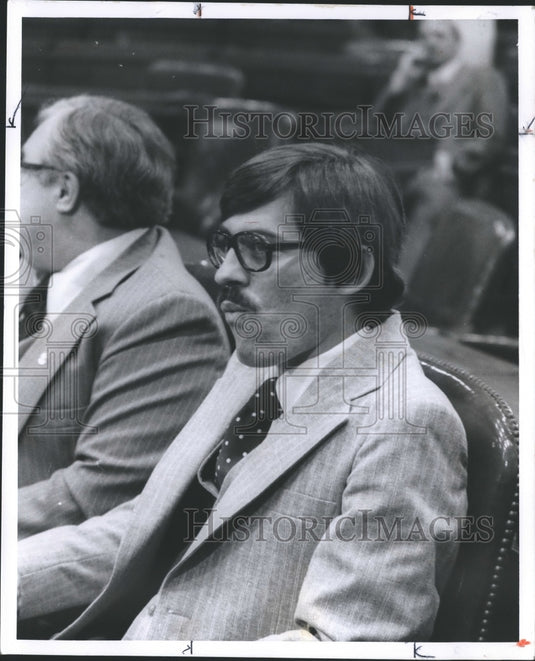 1978 Jon Ham, Press Secretary to Fob James - Historic Images