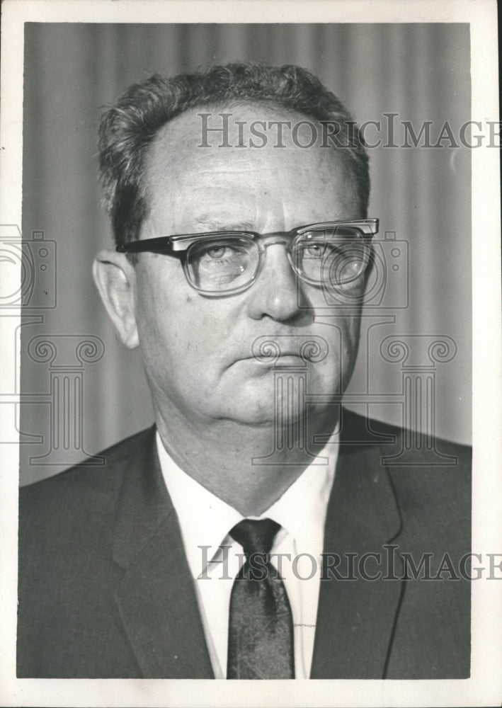 1969 Press Photo Houston Feaster, Docks Director in Alabama - abna30396 - Historic Images