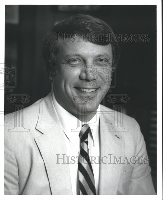 1984 Joe R. Fuller of Stead & Fuller Insurance Company - Historic Images