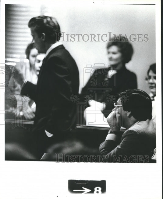 1980, Scene at Trial of Thomas Fullman - abna30451 - Historic Images