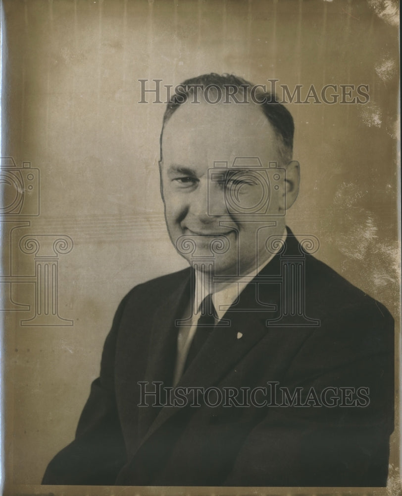 1967, Charles N. Erb of United States Steel, American Bridge Division - Historic Images
