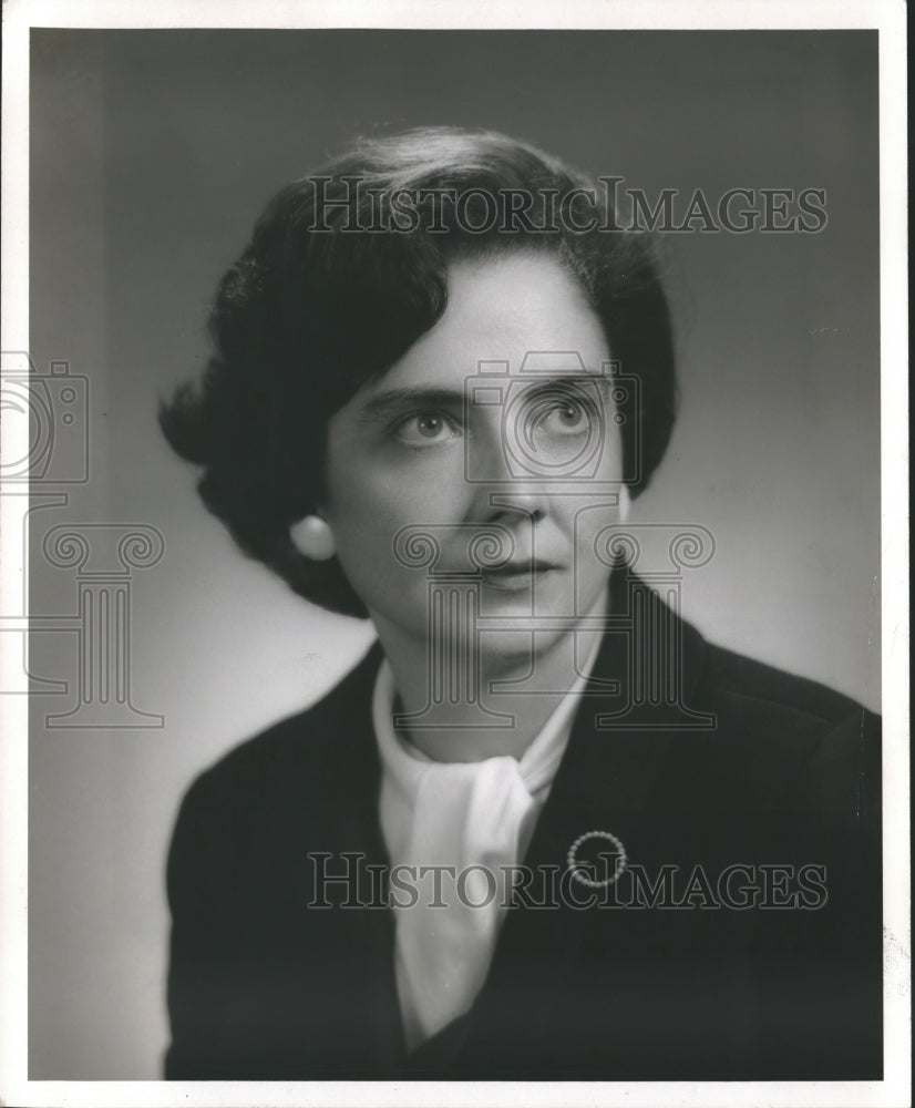 1966, Mrs. Joseph W. Eshelman, Junior, Banker of Birmingham Trust - Historic Images