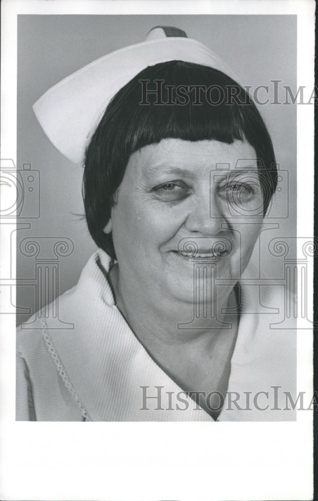 1975, Mrs. Earleen Farris of Birmingham, LPN of the Year - abna30509 - Historic Images