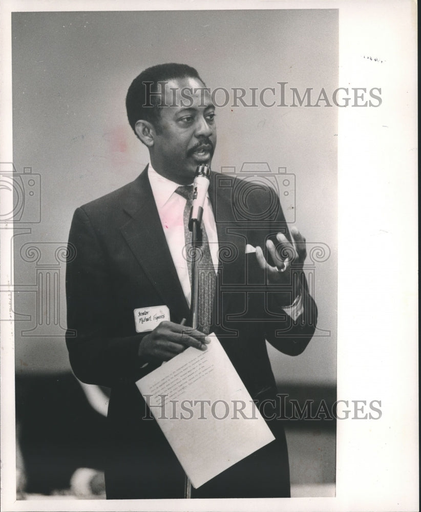 1990, Michael Figures, State Senator, Democrats Arguing - abna30530 - Historic Images