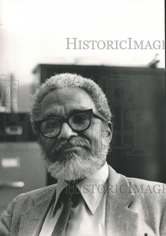 1988 Earl Gooding, Professor of Alabama A & M University - Historic Images