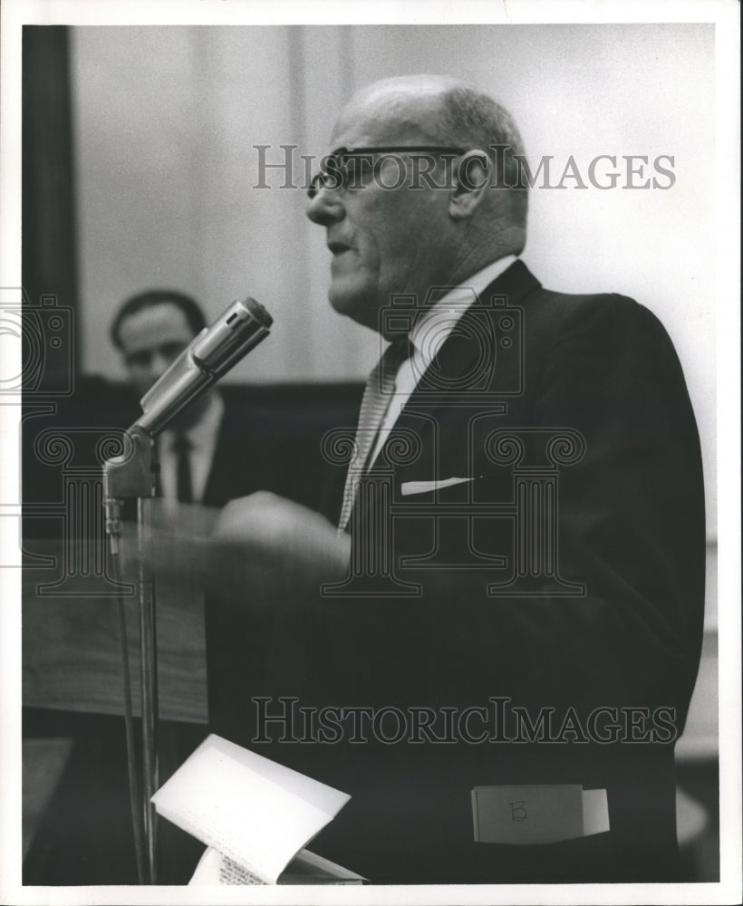 1962, Senator Carl Golsom, Lowndes County with reapportionment Bill - Historic Images