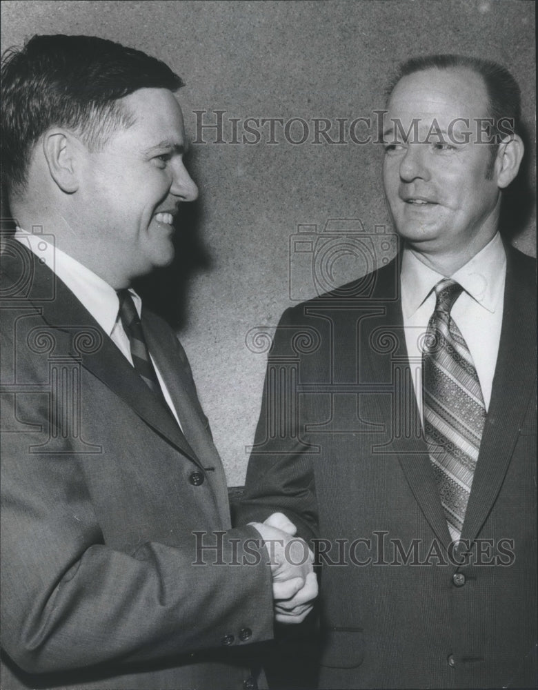 1971 Press Photo Riley Guin, Fairfield Chamber of Commerce and Power Businessman - Historic Images