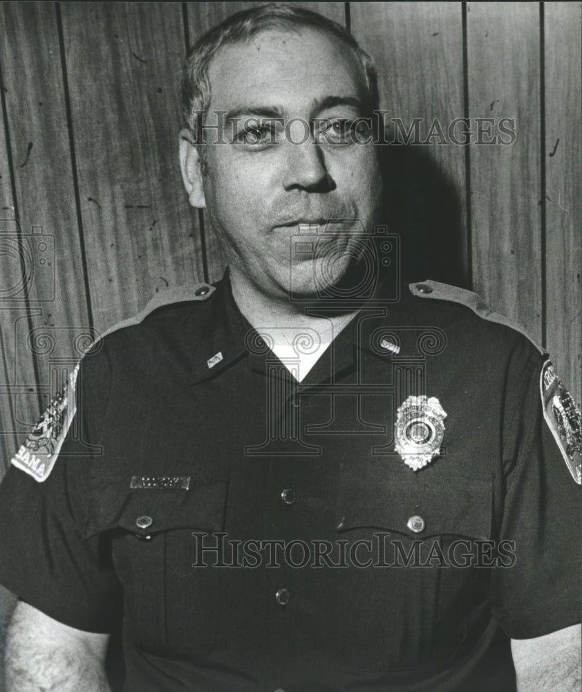 1980 Lieutenant Walter Goolsby, Alabama Department of Public Safety - Historic Images