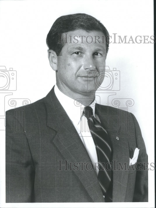 1991, Don Giardina, president, Colonial Bank of Birmingham, Alabama - Historic Images