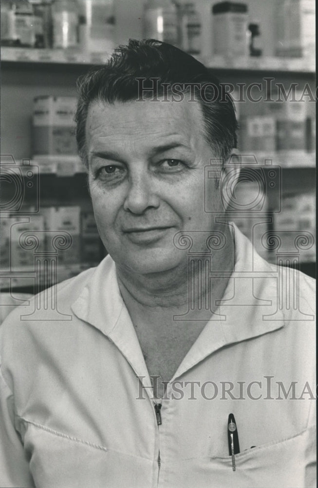 1983, Bill Gibbs of Tutwiler Drugs - abna30692 - Historic Images