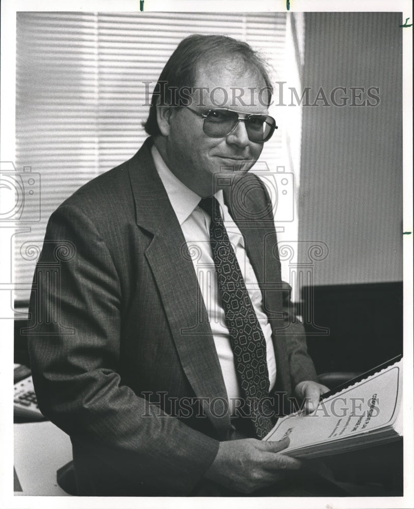 1991, Steve Gibbs, New Montevallo City Clerk - abna30693 - Historic Images