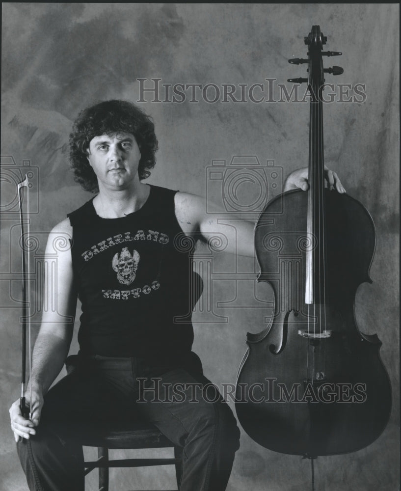 1997 Cellist Craig Hultgreu of Birmingham, Alabama - Historic Images