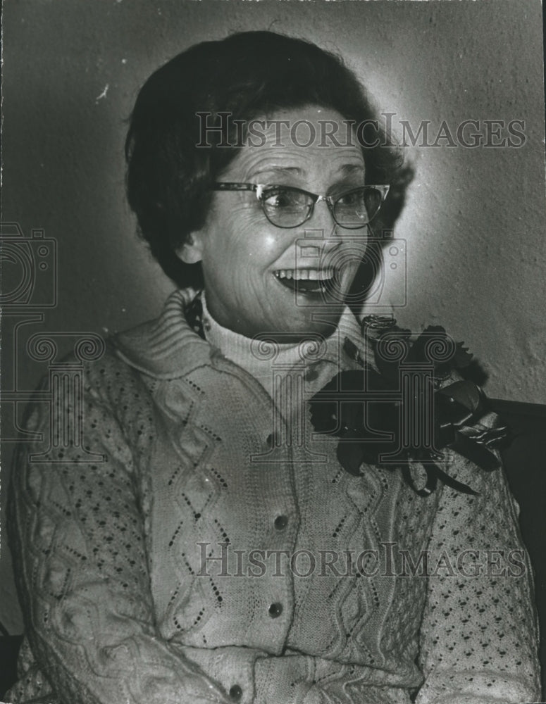 1973 Press Photo Clara Glendenning, mother of Alabama Prisoner of War - Historic Images