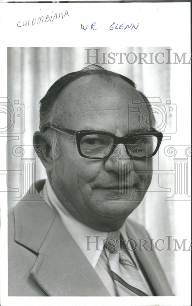 Press Photo W. R. Glenn, Columbiana City Councilman, Alabama - abna30751 - Historic Images