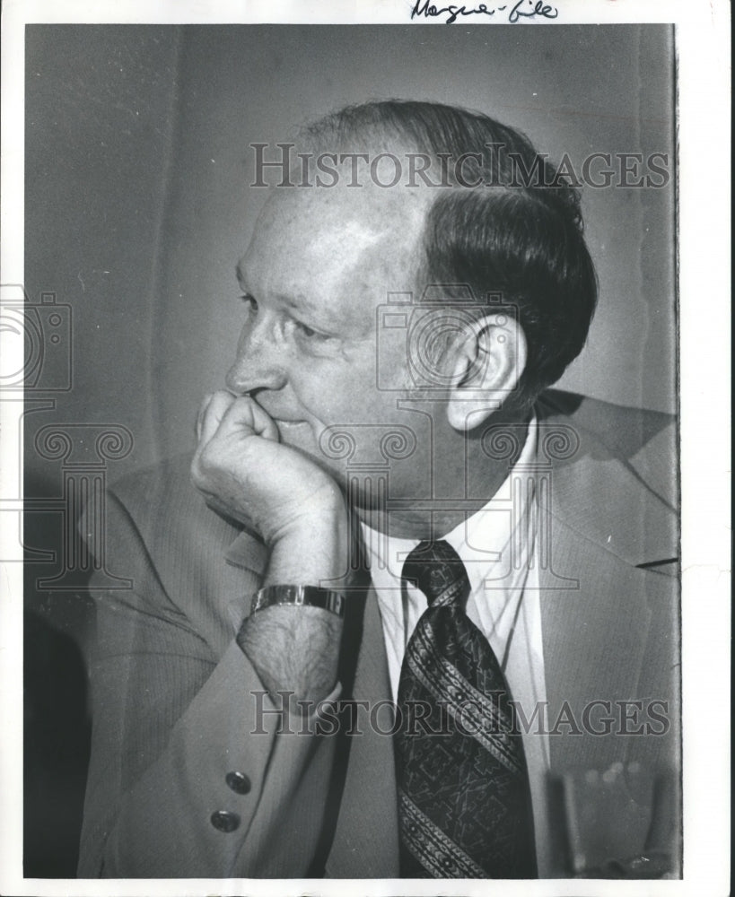 1972 Press Photo Tom Bloom, Birmingham, Alabama City Councilman - abna30760 - Historic Images