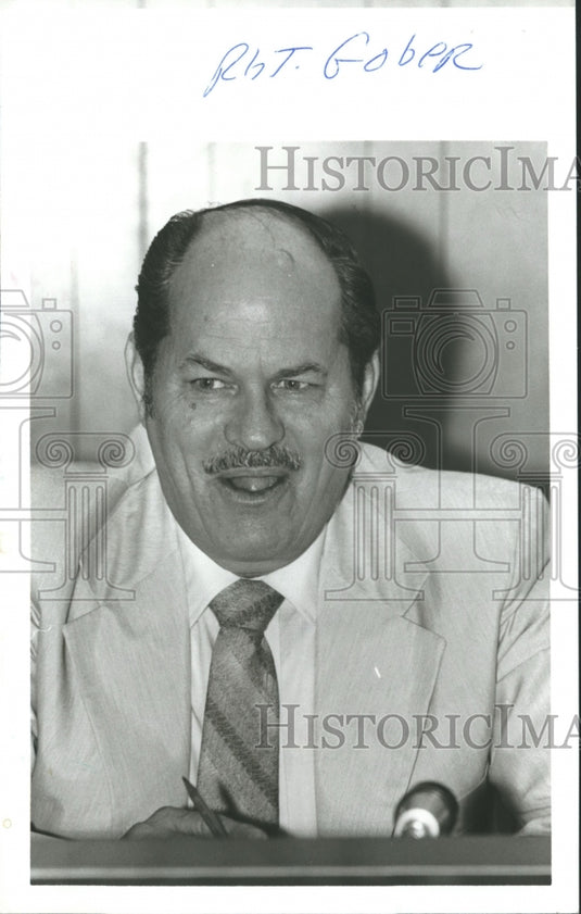 1980, Hueytown Councilman Robert (Bob) Gober, City Council - Historic Images