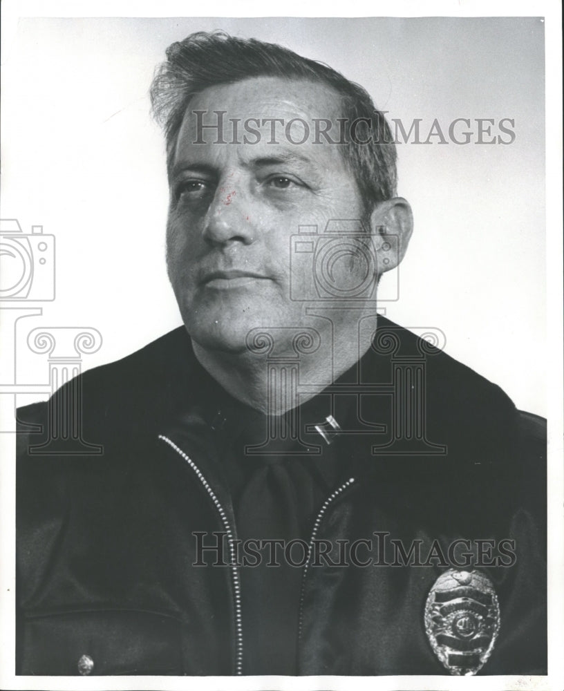 1978 Captain B. R. Goforth, commander of the Special Enforcement - Historic Images