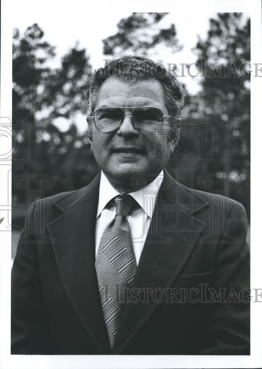 1980 Press Photo Marvin J. Gold, Alabama Board of Education, Candidate - Historic Images