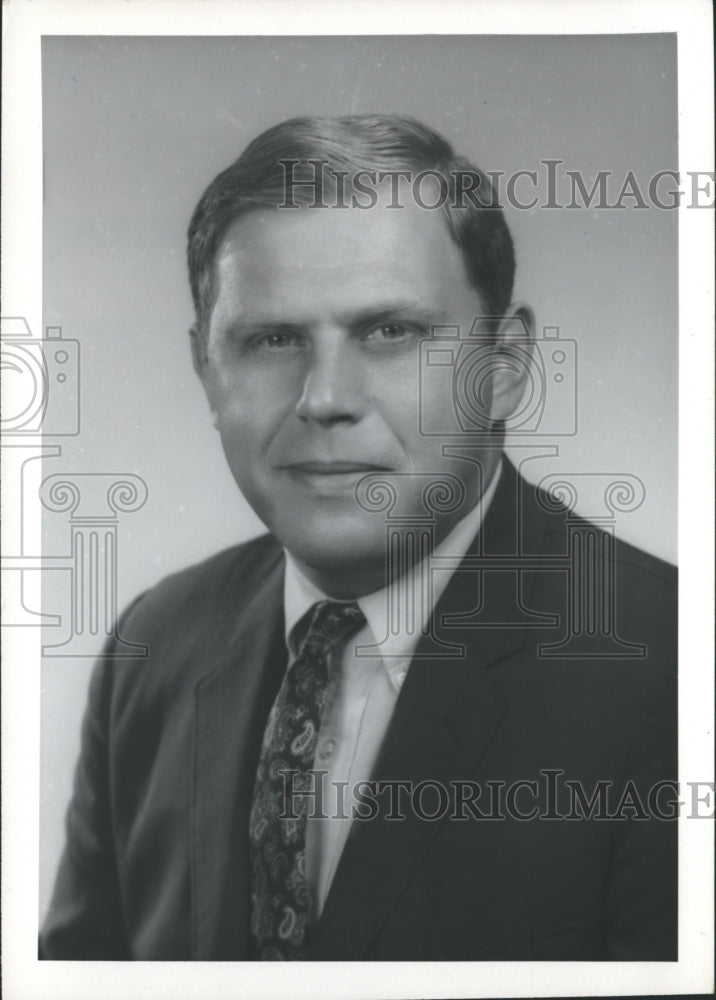 1971, Emanuel Goldstein, Vice President of Avondale Fabric Sales - Historic Images