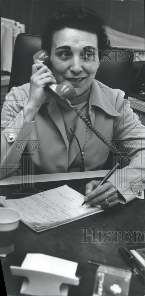 1980, Mrs. Marilyn Grubbs, Homewood City Clerk - abna30868 - Historic Images