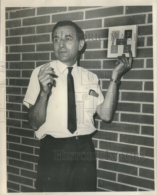 1969, Auburn University Director Colonel L.E. Funchess, Alabama - Historic Images