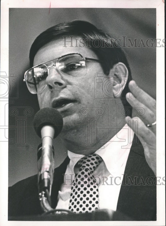 1986, Charles Graddick, politician - abna30989 - Historic Images