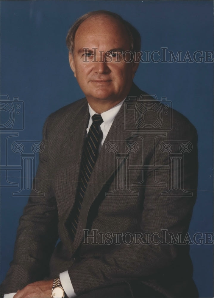 1990, Rodney Gilbert, president and CEO of Rust International Inc. - Historic Images