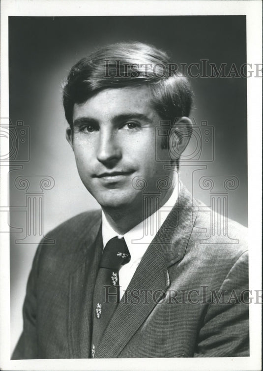 1974 Press Photo Clarke Gillespy of Birmingham Trust National Bank - abna31039 - Historic Images