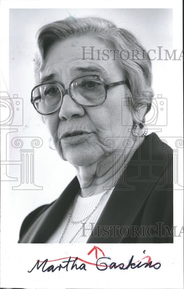 1981 Martha Gaskins of Birmingham Board of Education - Historic Images