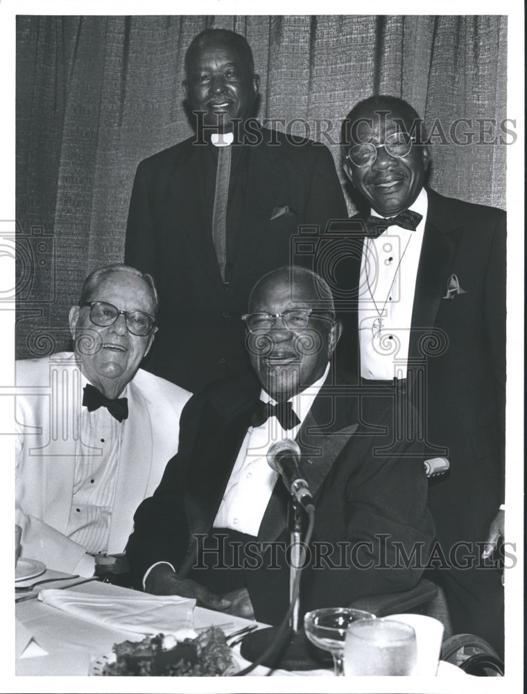 1992 James A. Head, AG Gaston, Bishop CE Thomas, Eddie Blankenship - Historic Images