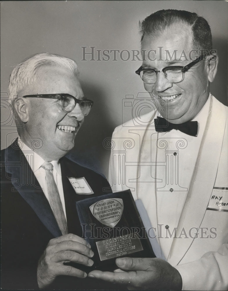 1963, Engineer E.C. Gaston of Birmingham, Alabama Given Award - Historic Images