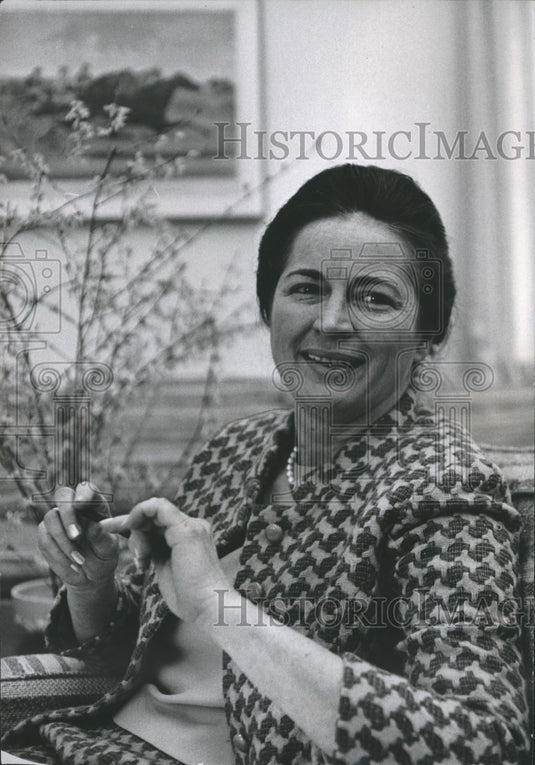 1971, Administrator Nancy Hanks, Heads National Endowment for Arts - Historic Images