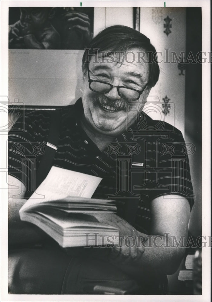 1989, Hubert Harper, University of Alabama Birmingham Professor - Historic Images