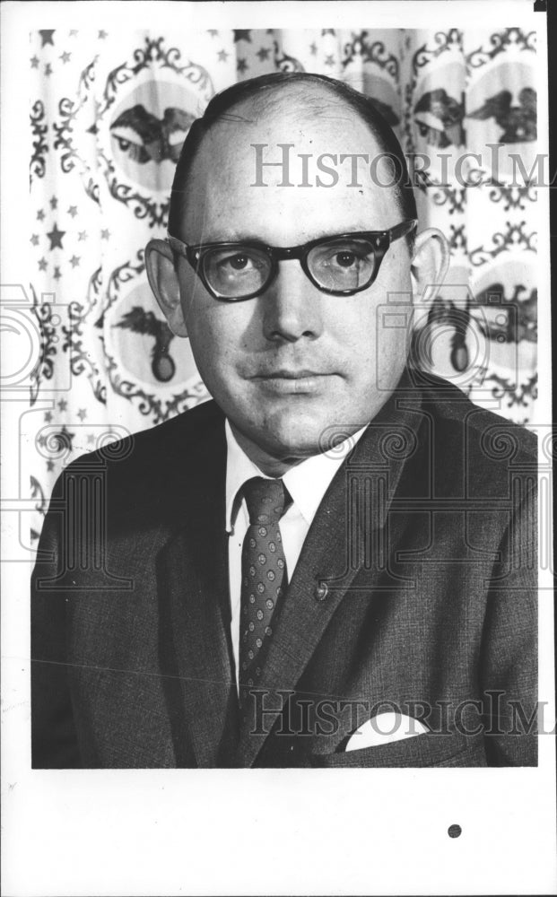 1967 Press Photo State Senator Bob Harris, Morgan County, Alabama - abna31145 - Historic Images