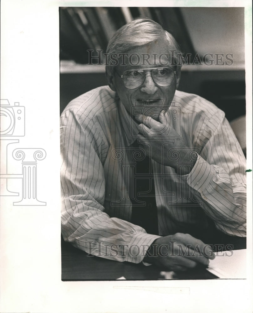 1985 Doctor Edwin Harrell, History Professor, University of Alabama - Historic Images