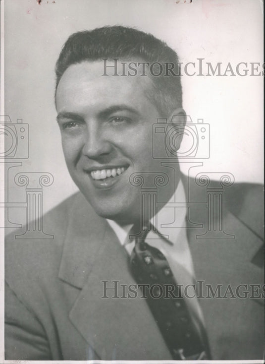 1953 Press Photo John E. Gammill, BRDA - abna31187 - Historic Images