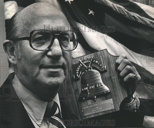 1983 Rabbi Milton L. Grafman & Liberty Bell Award - Historic Images