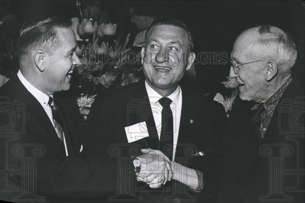 1965 Press Photo Howard College - Leslie Wright, Lewis Lohr, Earl Goodwin - Historic Images