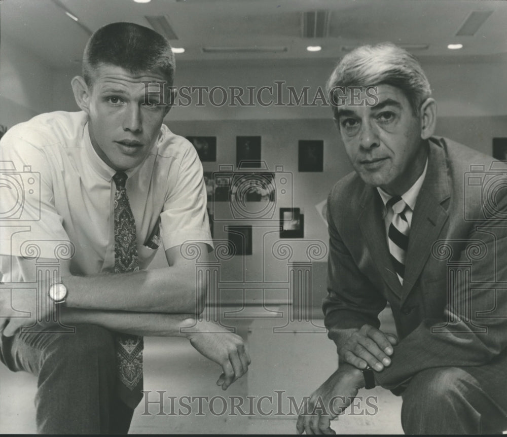 1967 Press Photo Birmingham-Southern College art gallery presents exhibit-Historic Images
