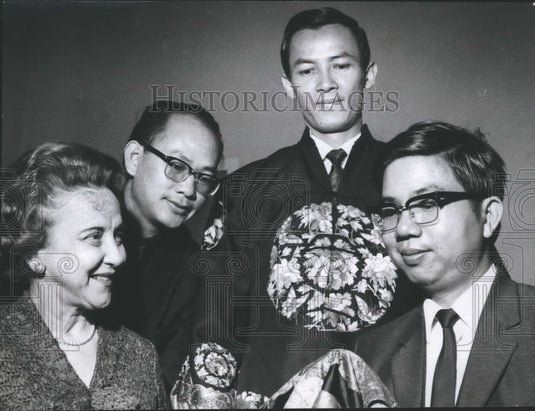 1968 Press Photo Woman's Missionary Union visitors from Hong Kong - abna31462 - Historic Images